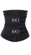 Load image into Gallery viewer, 7 STEEL BONED DOUBLE STRAP LATEX WAIST TRAINER
